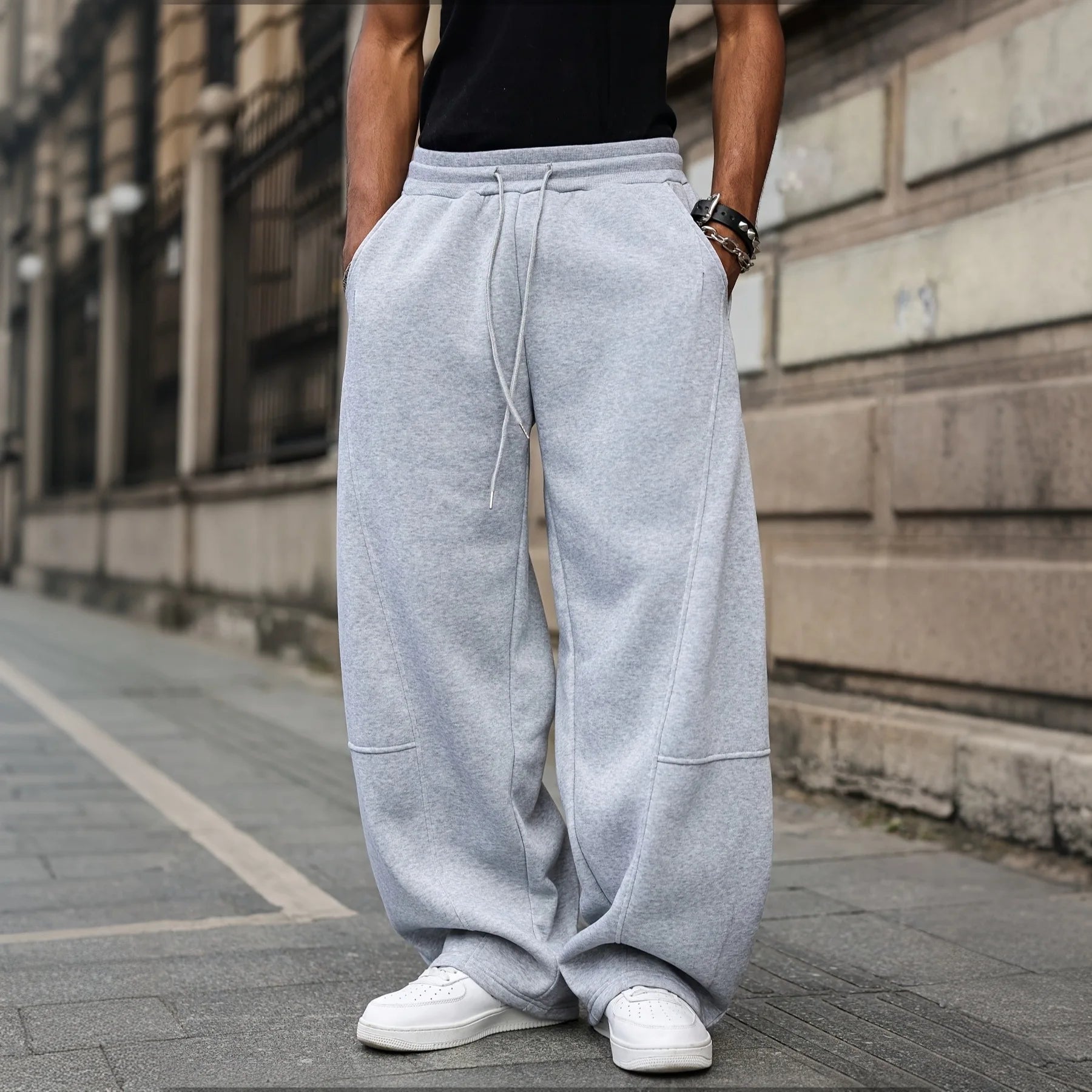 Men's American Style Heavyweight Jogger Pants