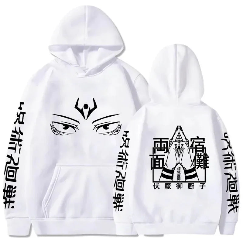 Hoodies New Japanese Anime Graphic Printing Sweatshirts for Men Womnen Hip Hop Casual Autumn Winter Fleece Streetwear Tops