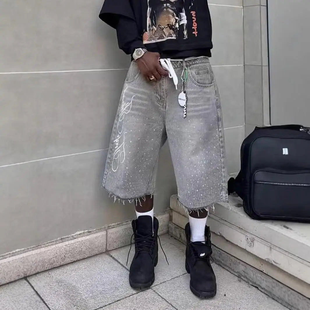 Men Wide Leg Jeans