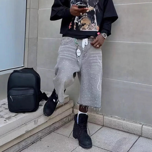 Men Wide Leg Jeans